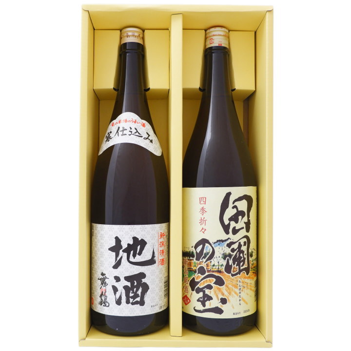 地酒舞鶴 1.8L と田圃の宝 1.8L 日本酒 飲み比べセ