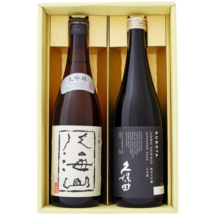 日本酒 八海山 久保田 720ml×2本ギフトセット大吟醸 八海山 久保田 純...