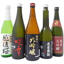 日本酒 新潟の大吟醸飲み比べ 720ml×4本+630ml×1本セット 新潟 越後桜 越路吹雪 越後の大吟醸 湊屋藤助 吉乃川 5本 送料無料
