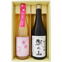 日本酒 【春限定】越路吹雪 純米吟醸酒 春ボトルと朝日山 純米吟醸 720ml×2本 ギフトセット