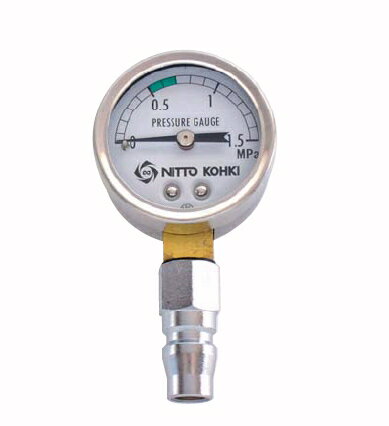 S型圧力ゲージ【日本製】新潟精機