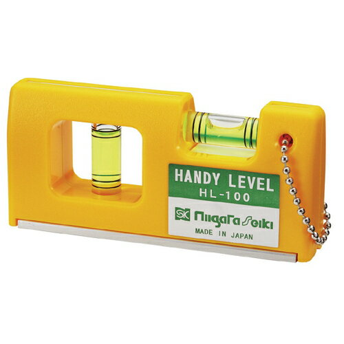 ハンディレベル HL-100 【日本製】 新潟精機 【水平器 測量 測定 水平出し】