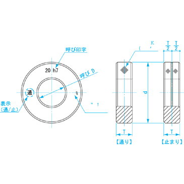 新潟精機　鋼限界リングゲージ h7 φ13 LR13-h7　【送料無料】