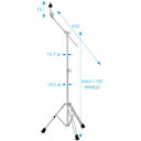 商品情報材質鉄 / クロムメッキ高さ調整635mm~1,165mmパイプ太さ19mm / 15.7mmブームの長さ450mm重さ2.1Kg生産国台湾この商品は KIKUTANI ブーム シンバル スタンド CBS-002 ポイント 【送料無料】 キクタニ ブーム シンバル スタンド ショップからのメッセージ CBS-002はストレートタイプのスタンドにアームを追加し自由に角度を変えられるダブルレッグ仕様です。軽量で持ち運びやすく三脚の足にはゴムが装着。ドラマーはもちろんパーカッショニストにも人気の軽量シンバルスタンドです。 納期について 0-2営業日以内に発送します。 4