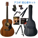 Sepia Crue セピアクルー FG-10/MH Mahogany アコースティックギター 初心者10点セット