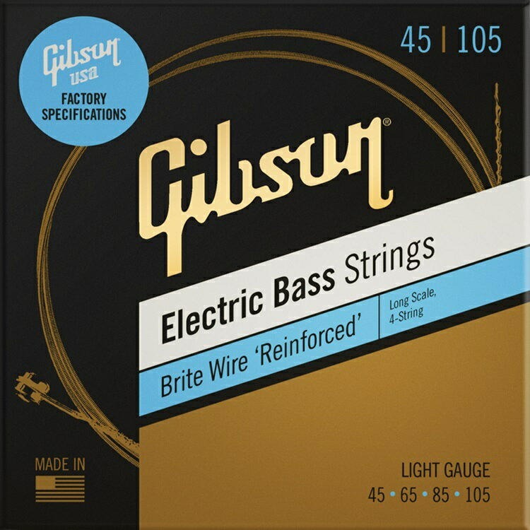 ˥ڴŷԾŹ㤨Gibson Brite Wire Electric Bass Strings (Long Scale LIGHT GAUGE 4١ѡפβǤʤ2,640ߤˤʤޤ