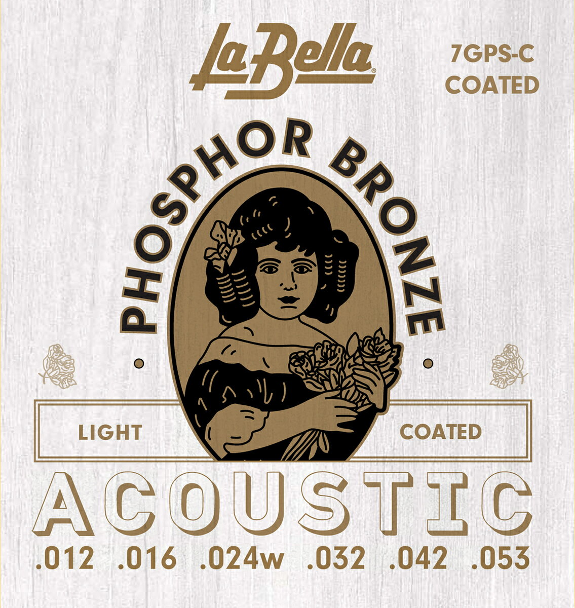 この商品は La Bella 7GPS-C Phospher Bronze Coated ライトゲージ 1セット ポイントラ・ベラ フォスファーブロンズ コーティング アコースティックギター弦 世界中の芸術家に愛され続けているLA BELLA イタリア発祥、ニューヨークに本社・工場を構え、最新設備とハンドメイド工程を高次元でバランスさせるLA BELLA（ラベラ）。アンドリューヨークをはじめ世界中のトップアーティストに愛され続けています。 ショップからのメッセージ イタリア発祥、ニューヨークに本社・工場を構え、現在もハンドメイドでの製造を続けているLA BELLA（ラベラ）。独自のコーティング技術によりロングライフを実現。LIGHT　Plain Steel：.012 .016　Phosphor Bronze Wound：.024 .032 .042 .053CUSTOM LIGHT：.011　.015　.022w　.032　.042　.052EXTRA LIGHT：.010　.014　.023w　.030　.039　.047 納期について 在庫がある場合、0〜2営業日以内に発送します。4