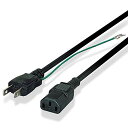 ELECOM 3P-2P電源 ケーブル 1.8m KT-218(2)