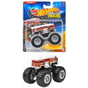 ホットウィール(Hot Wheels) モンスタートラック 1:64 ファイブ・アラーム 乗り物おもちゃ ミニカー 3歳から レッド JGR04