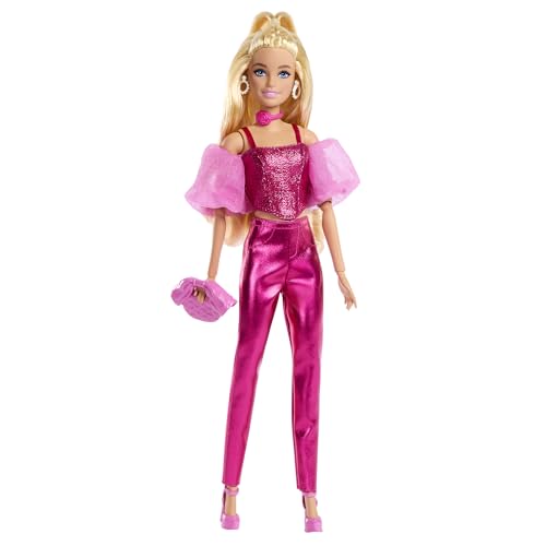 バービー(Barbie) デラックススタイル ピンク パンツスタイル きせかえ人形・ハウス ままごと・ごっこ遊び バービー人形 4歳から ピンク
