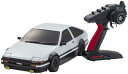 京商 PuTEP FZD2 トヨタ スプリンター トレノ AE86 ホワイト 電動ラジオコントロール 34501T1