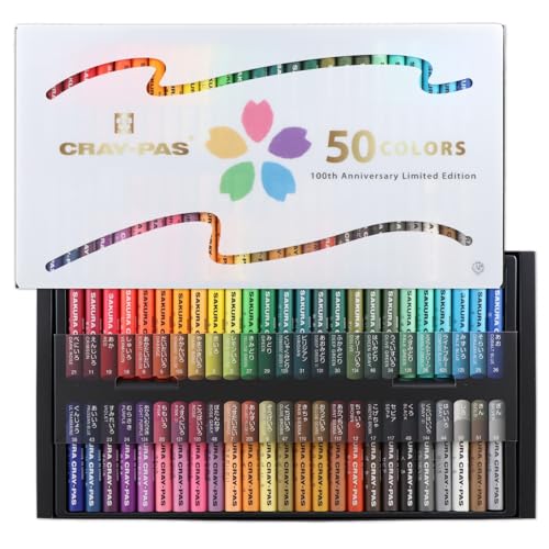サクラクレパス クレパス 太巻 50色 100周年 限定 アニバーサリー VP50A2