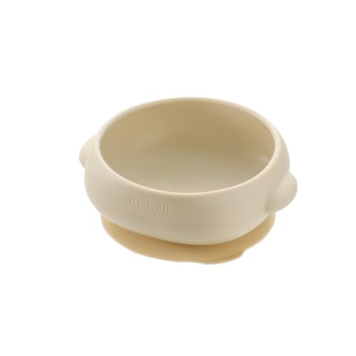 リッチェル(Richell) トライ すくいやすいシリコーンボウル ベージュ 120669 ベビー 赤ちゃん 7カ月頃 ..