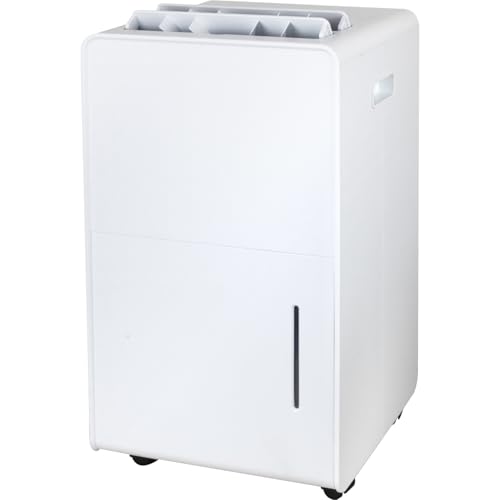[山善] 除湿機 衣類乾燥 除湿器 コンプレッサー式 小型 強力除湿 除湿量 12.0L 衣類モード 切タイマー キャスター付き マットホワイト