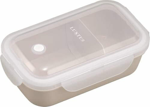 アスベル 弁当箱 パッキン一体型 ランタス WTL-500 500ml グレー 冷凍可 抗菌 1段