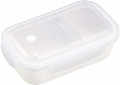 アスベル 弁当箱 パッキン一体型 ランタス WTL-500 500ml ホワイト 冷凍可 抗菌 1段