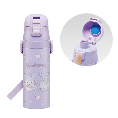 スケーター(Skater) 子供用 ステンレス 水筒 直飲み 470ml 子供に優しい軽量タイプ サンリオ クロミ ビッグリボン 女の子 保冷専