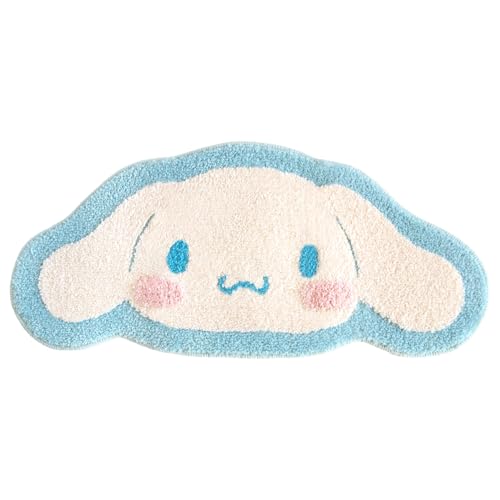 オカ(OKA) サンリオキャラクターズ 洗えるマット 約36cm×82cm ブルー(シナモロール) (サンリオ ハローキティ かわいい キャラク