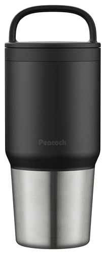 ピーコック魔法瓶工業(The-peacock) 【ハンドル付き・食洗器対応】 ピーコック 水筒 マグボトル 600ml 蓋付き ステンレスボトル