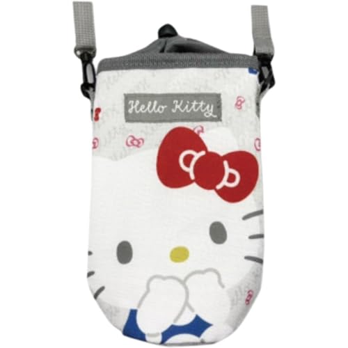 畑山商事 サンリオ 保冷 ペットボトルホルダー ビッグフェイス キティ 本体約H19×直径約8cm 67203084