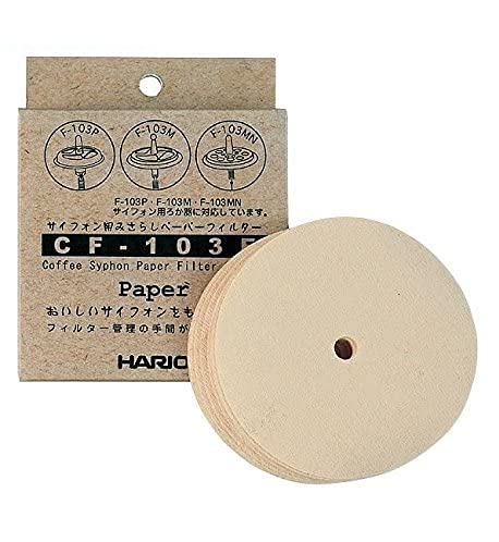 HARIO(ハリオ)　サイフォン用みさらしペーパーフィルター(100枚入)　CF-103E 家事用品 調理小道具・下ごしらえ用品 [並行輸入品]