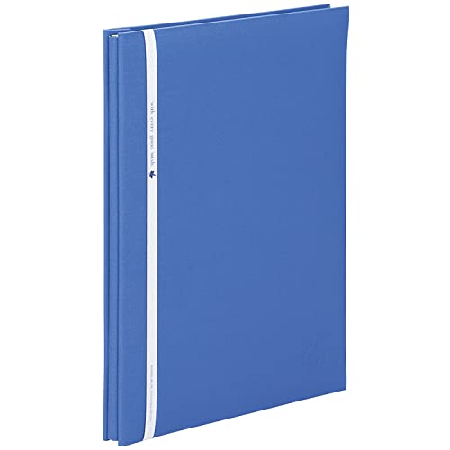 セキセイ SEKISEI アルバム フリー ハーパーハウス A4フリーアルバム 黒台紙 20ページ コバルトブルー 11~20ページ 布 水色