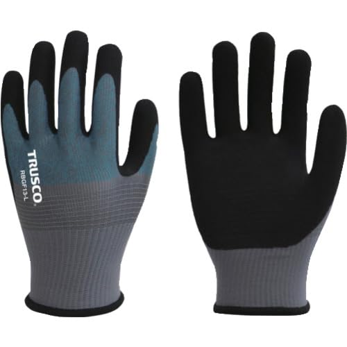 [トラスコ中山] 天然ゴム背抜き手袋 18ゲージ Mサイズ RBG18M