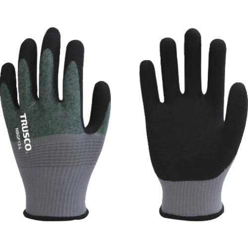 [トラスコ中山] ニトリルゴム背抜き手袋 極薄手 18ゲージ S NBG18S