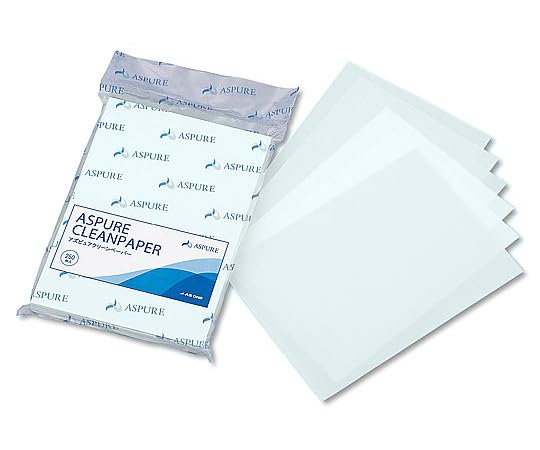 アズワン アズピュアクリーンペーパーII A4 ブルー 1箱 250枚×10袋入 1-3068-71