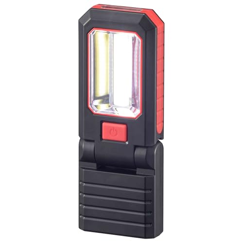 オーム(OHM)オーム電機 作業灯 多目的作業ライト COB LEDライト マグネットで固定できる 吊下げフック付き 電球色 昼光色 120ルー