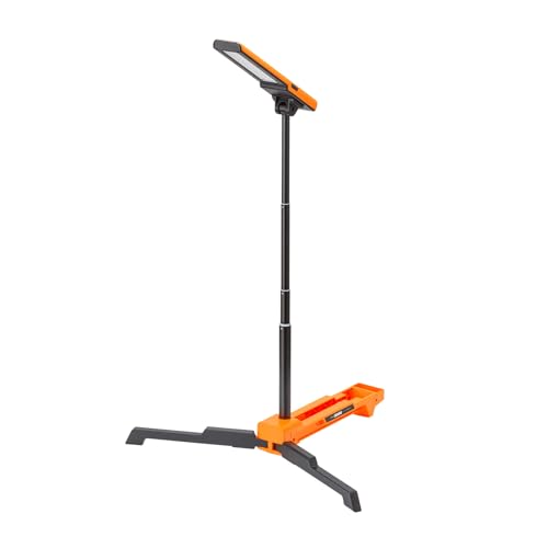 サンワサプライ 充電式 LED作業灯（高さ調整・折りたたみ収納可能） LED-FL2