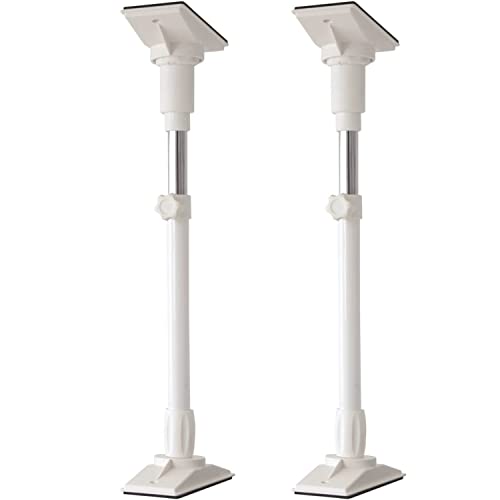 山善(YAMAZEN) 家具突っ張り棒(長さ51-80cm)2本1組 ホワイト KTB-M(WH)