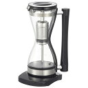 オーム電機 コーヒーメーカー サイフォン式 電気 保温機能付き カフェ風 スタイリッシュ ブラック COK-WC750A-K 08-3275 O