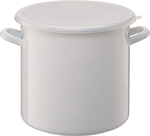 高木金属工業(Takagi Metal) 高木金属 漬け物容器 漬物器 糠漬け ぬか漬け 匂い付きづらい 丸型 ホーロー 10.0L 24cm