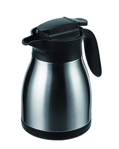 パール金属 ポット 卓上ポット テーブルポット 1.0L ステンレス製 保温 保冷 サテン ネオイーシス HB-5488