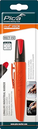 ピカマーカー パーマネントマルチマーカー“VISOR” 赤 ブリスターパック 99040SB03