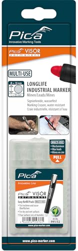 ピカマーカー パーマネントマルチマーカー“VISOR”用替え 白 4本入り ブリスターパック 99152SB03