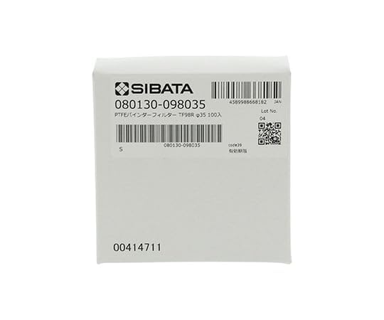 柴田科学(Shibata Kagaku) PTFEバインダーフィルター TF98R Φ35 100入 080130-098035