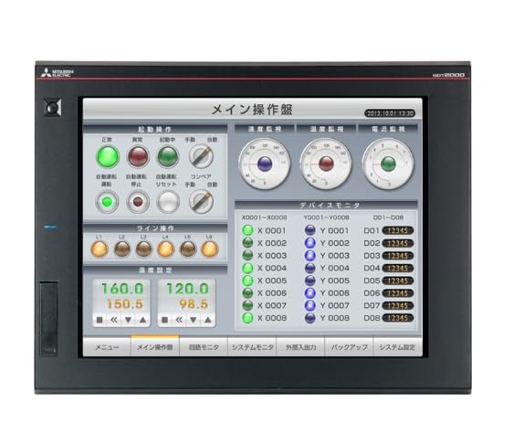三菱電機(MITSUBISHI ELECTRIC) グラフィックオペレーションターミナルGOT2000シリーズ GT2715-XTBA