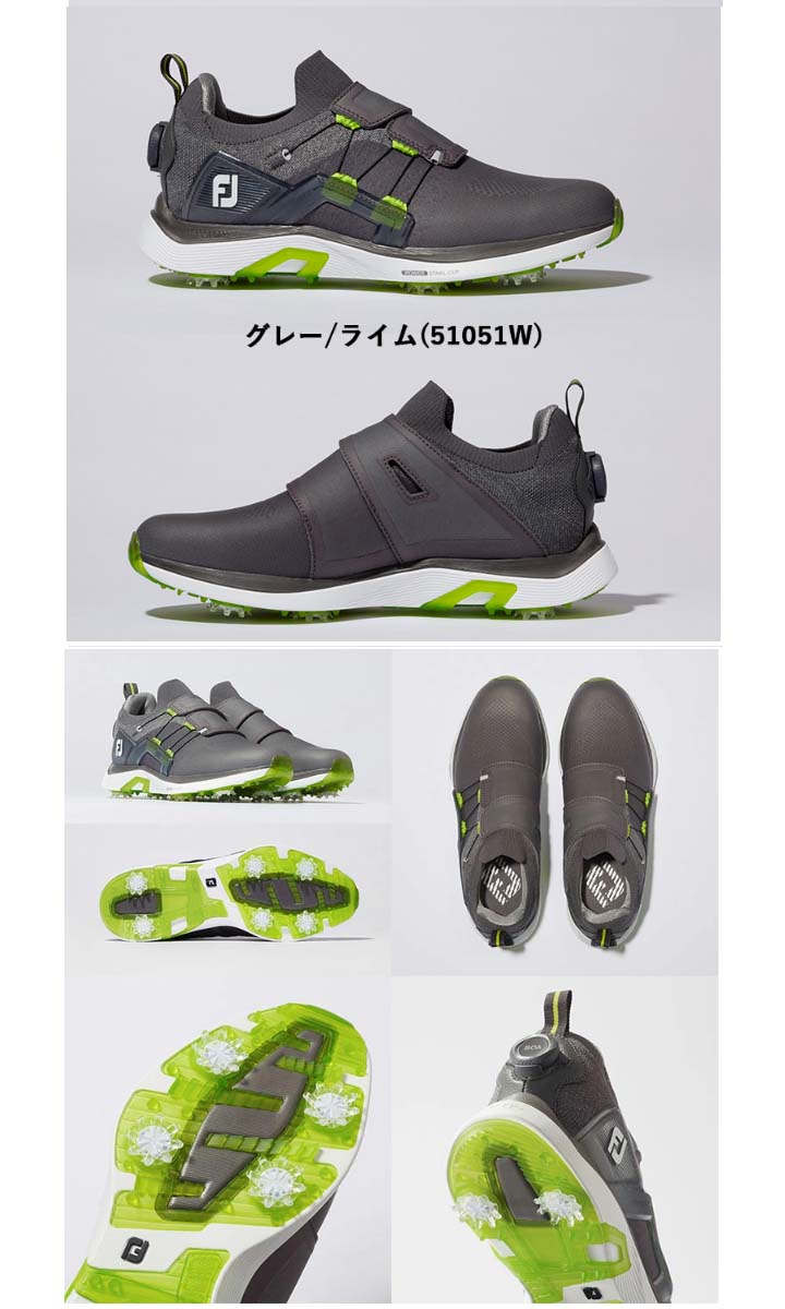 Foot Joy/フットジョイ MEN’S FJ ハイパーフレックス コア BOA ボア ゴルフシューズ ＃51099 ＃55456 ＃51049 #51051 #51076【送料無料】 3