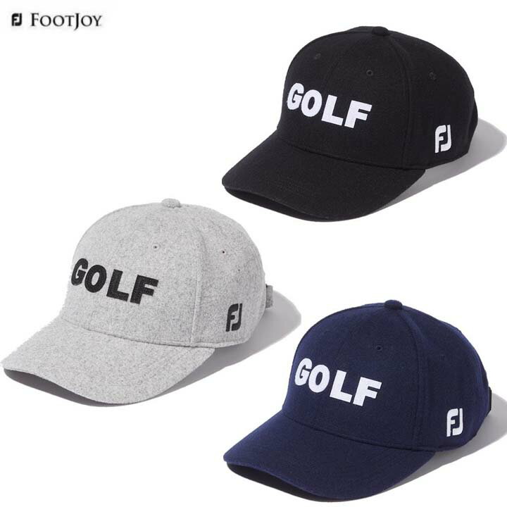 Foot Joy/フットジョイ MEN'S メルトンGOLFキャップFH23AMC キャップ