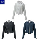 【メール便対応】ミズノ/MIZUNO【【接触冷感】アイスタッチUVフードボレロC2JYC303ウィメンズ 着る日焼け止め アイスタッチ 冷感 汗を素早く乾かします
