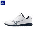 ミズノ /MIZUNOジーエムスタイル(ゴルフ/防水) メンズ51GM2554ゴルフシューズ【送料無料】