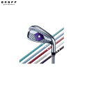 【受注生産】2025年 ONOFF/オノフ IRON LADY カラーカスタム 4本セット(I#7〜#9・PW)レディース アイアン バッジカラー パープル(標...