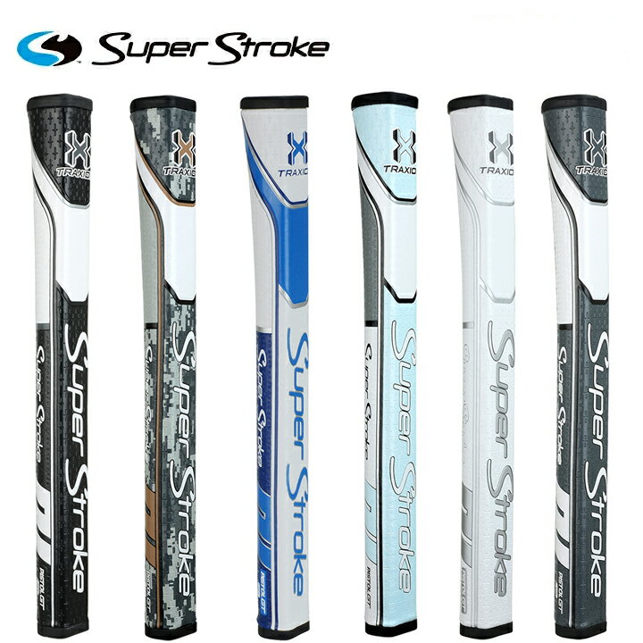 SUPER STROKE/スーパーストローク Traxion Pistol GT 1.0 Putter Grips トラクションピストルGT1.0 パターグリップ GR225 GR-225