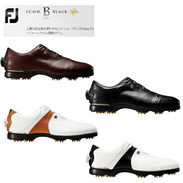 2015/日本正規品フットジョイ FJアイコンブラックボアFoot Joy/FJ ICON BLACK Boa #52017 #52024 #52032 #52049【送料無料】