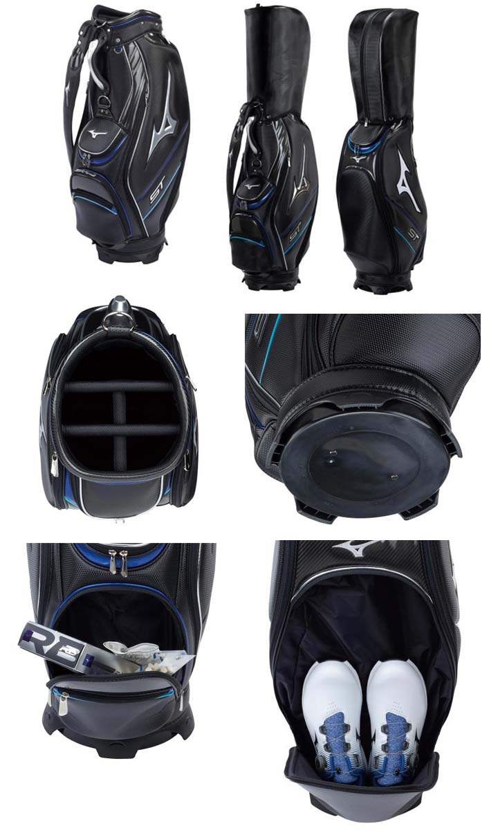 ミズノ ゴルフ/MIZUNO GOLF ST キャディバッグ ST Golf Bag 5LJC20140009 9.5型 47インチ対応 【送料無料】