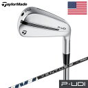 【USモデル】テーラーメイド P-UDI ユーティリティアイアン ベンタス TRブルー ハイブリッド用シャフト ベロコア無し TaylorMade PUDI U...