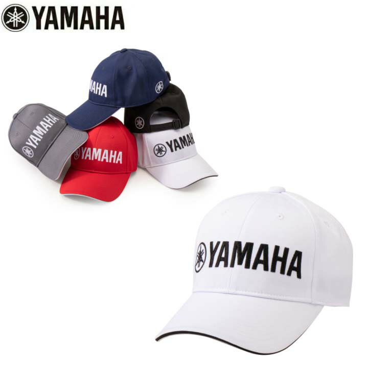 YAMAHA/ヤマハ スタンダードキャップ Y22CP1 キャップ ホワイト ネイビー グレー ブラック レッド【日本正規品】