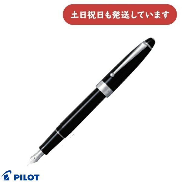 パイロット万年筆カスタムNSブラッ...